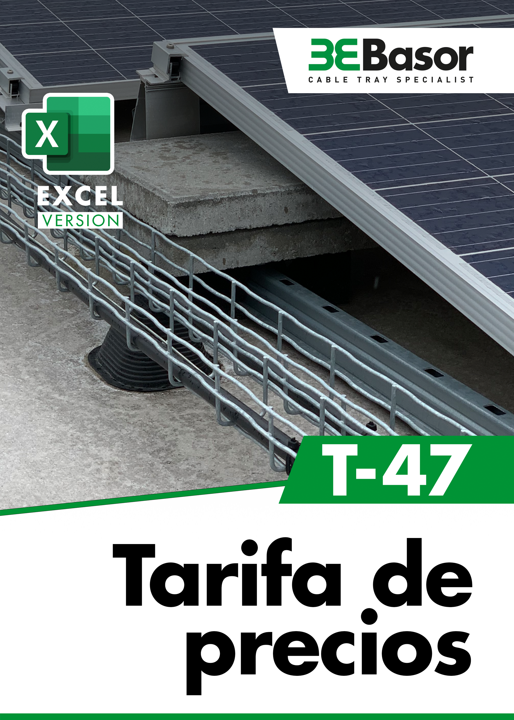 Imagen Tarifa de precios T-47 España EXCEL