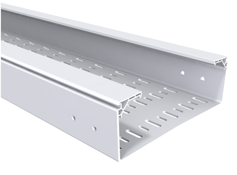 Perforated Bottom PVC Raceways/Insulating