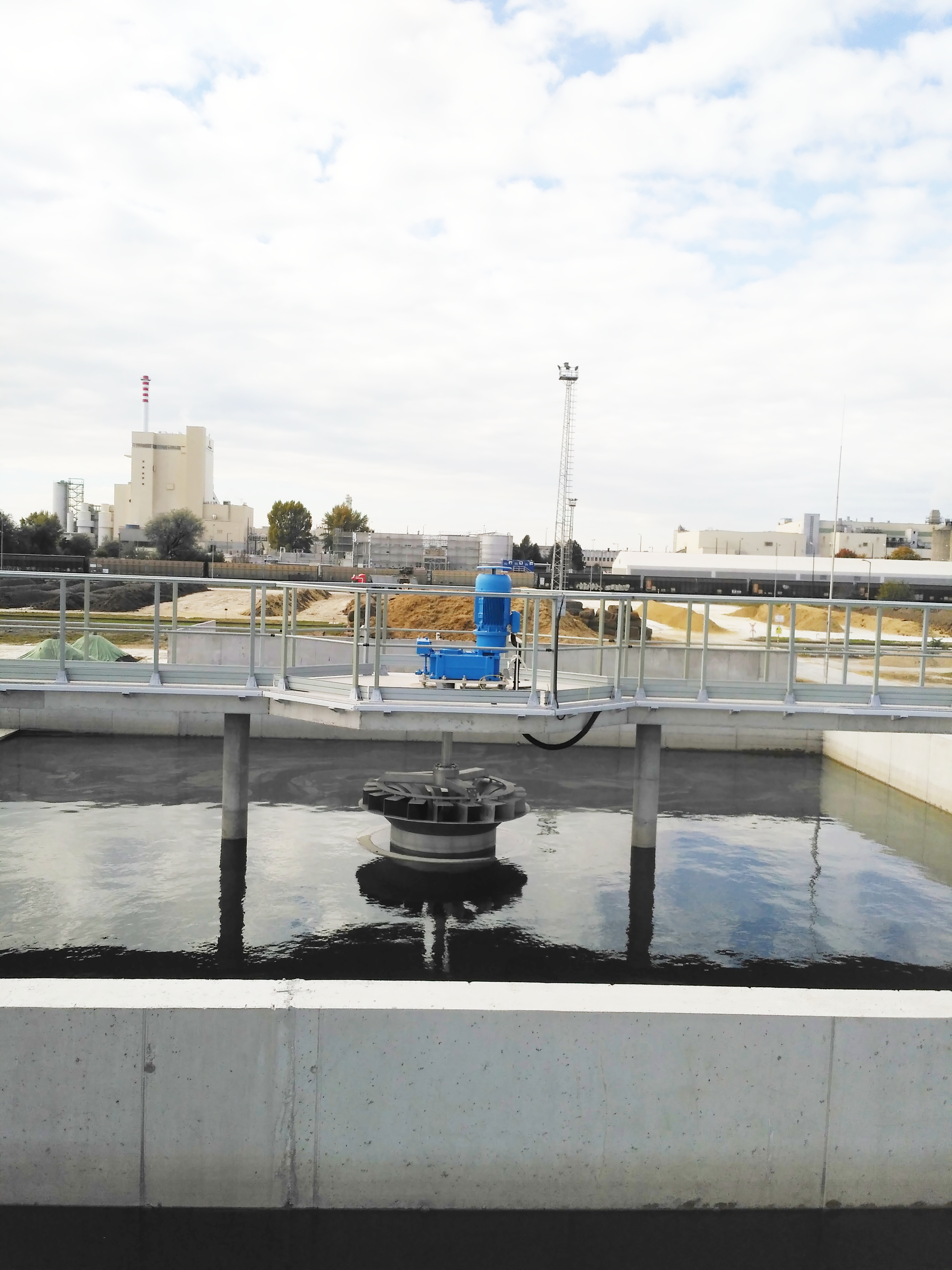 Imagen Proyecto Passerelle portacavi in PVC nell’impianto di trattamento delle acque 1244