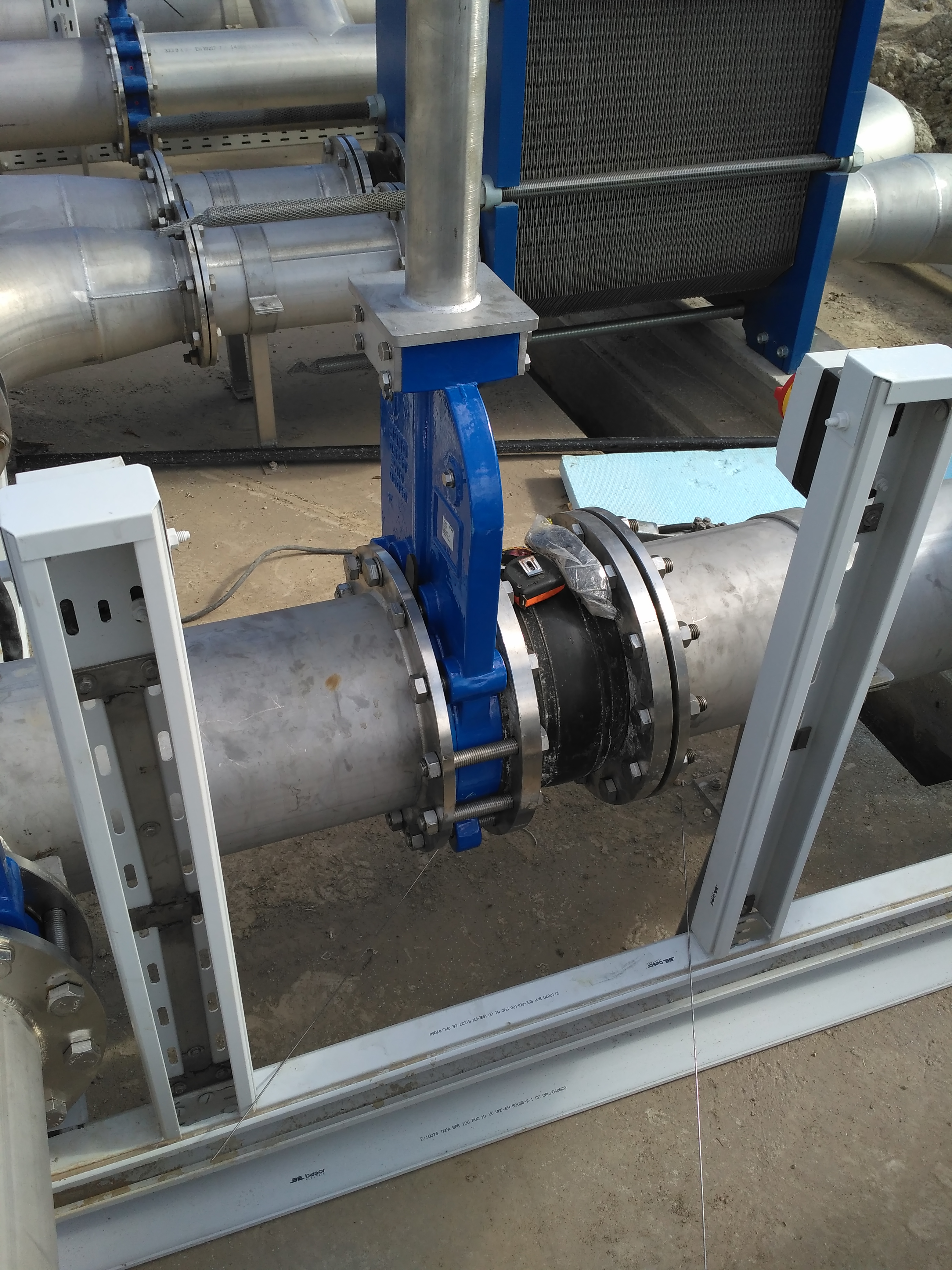 Imagen Proyecto Passerelle portacavi in PVC nell’impianto di trattamento delle acque 1248