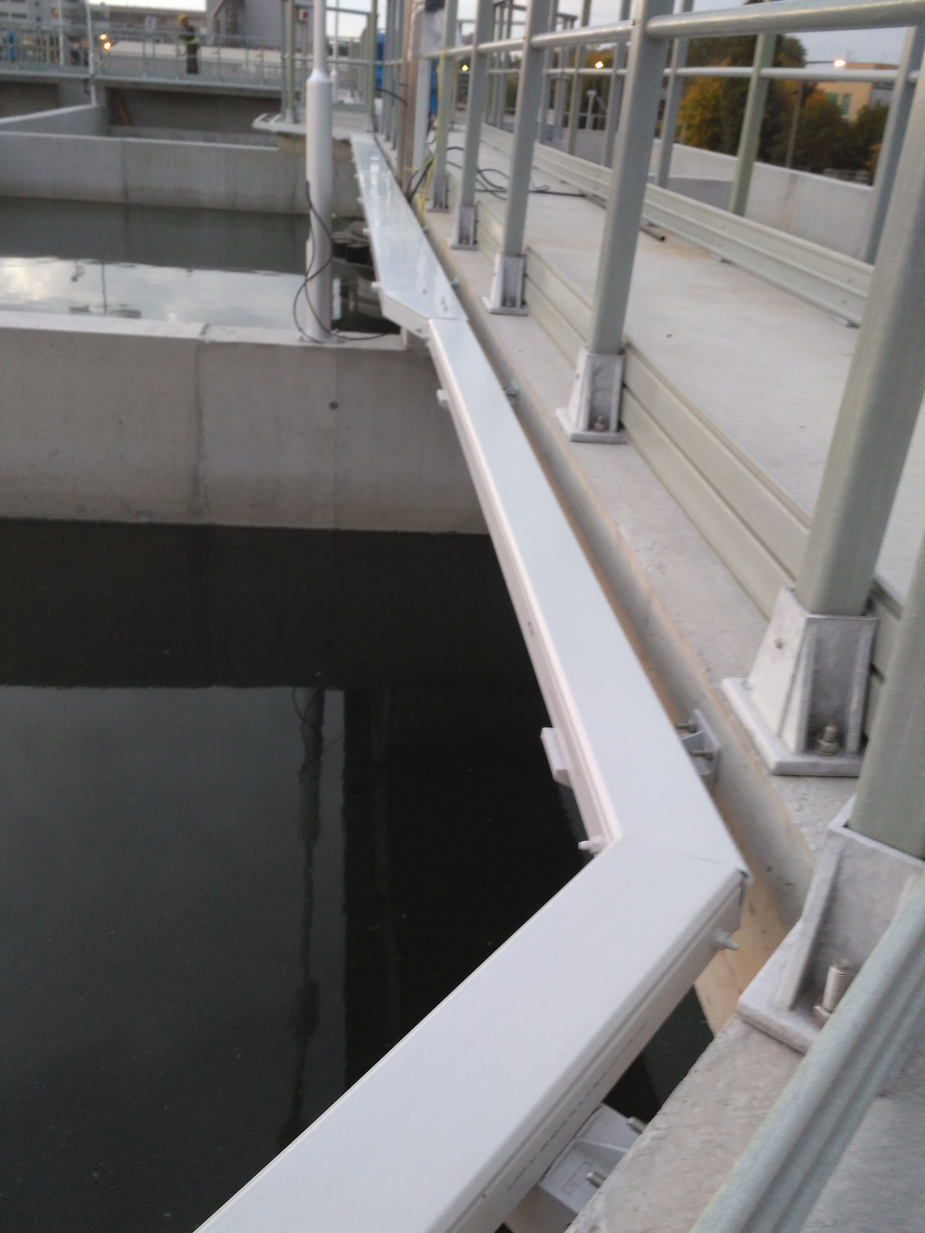 Imagen Proyecto Passerelle portacavi in PVC nell’impianto di trattamento delle acque 1250