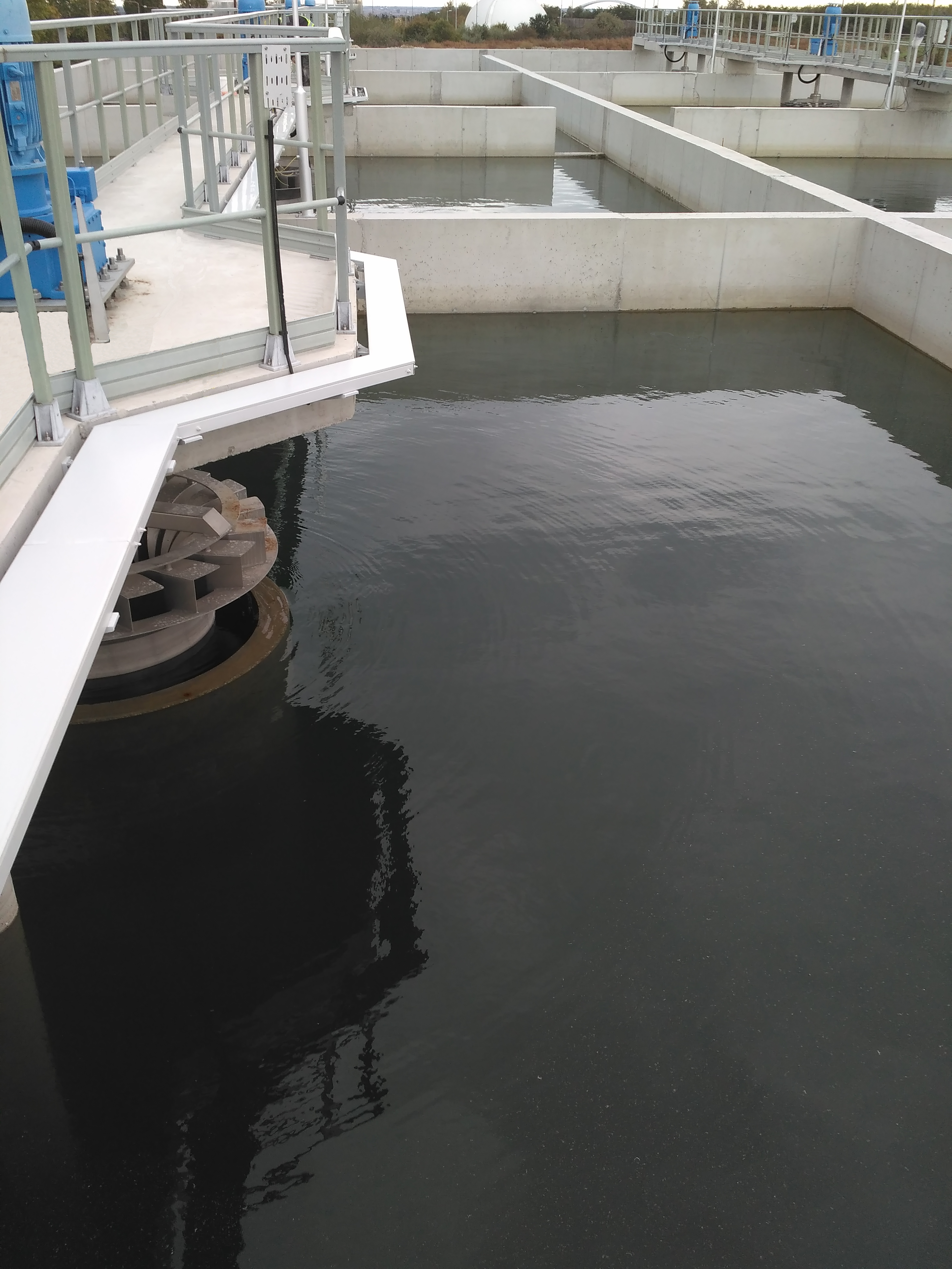 Imagen Proyecto Passerelle portacavi in PVC nell’impianto di trattamento delle acque